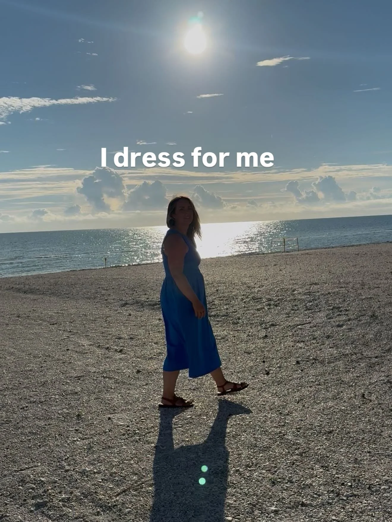 I used to think doing things for myself was selfish.

Dressing up, wearing makeup, or taking 10 minutes alone felt like a luxury I had to earn.

But now I know&mdash;those little rituals? They bring me back to me.

I dress for me. I wear makeup for f