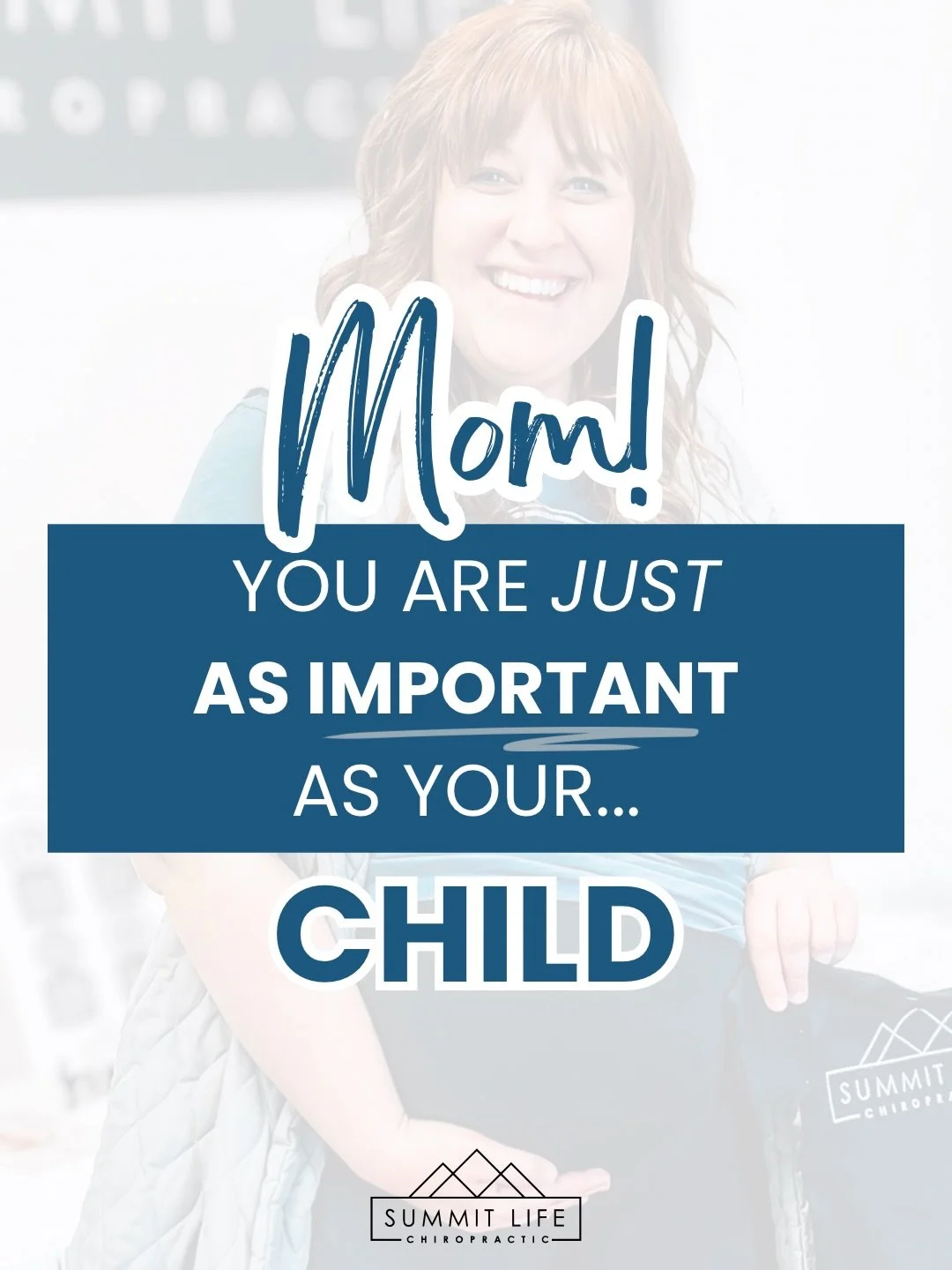 Mom! Pause here for just a minute🤍

You are just as important as your child.
Just as important as your partner.
Just as important as everyone you show up for every single day.

Your health story is not an afterthought and it is as unique as the care
