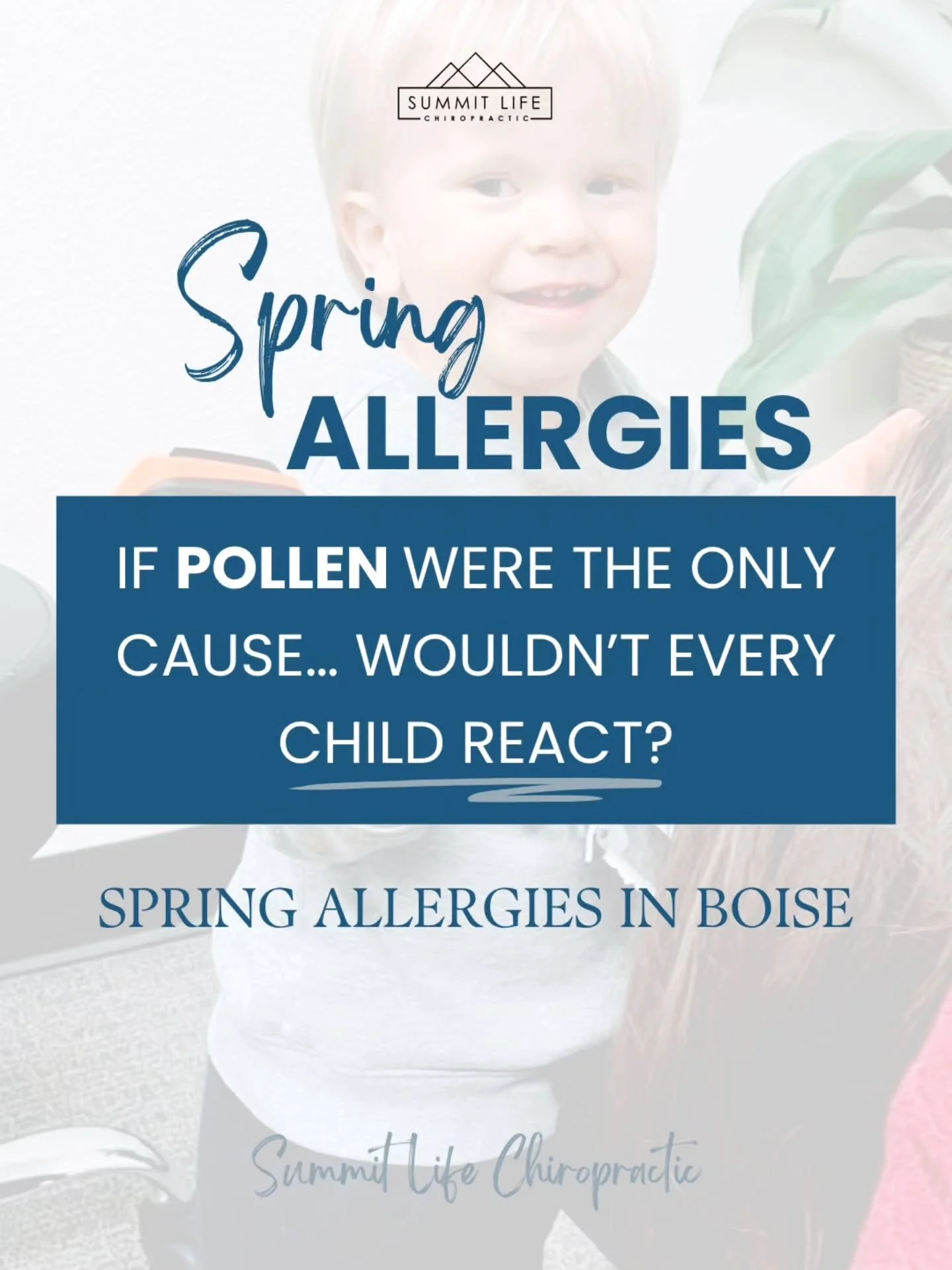 If spring in Boise feels more stressful than refreshing&hellip; this is for you 🌿

Seasonal allergies, also known as hay fever or allergic rhinitis, are reactions that show up during certain times of the year when pollen levels rise. Trees, grasses,