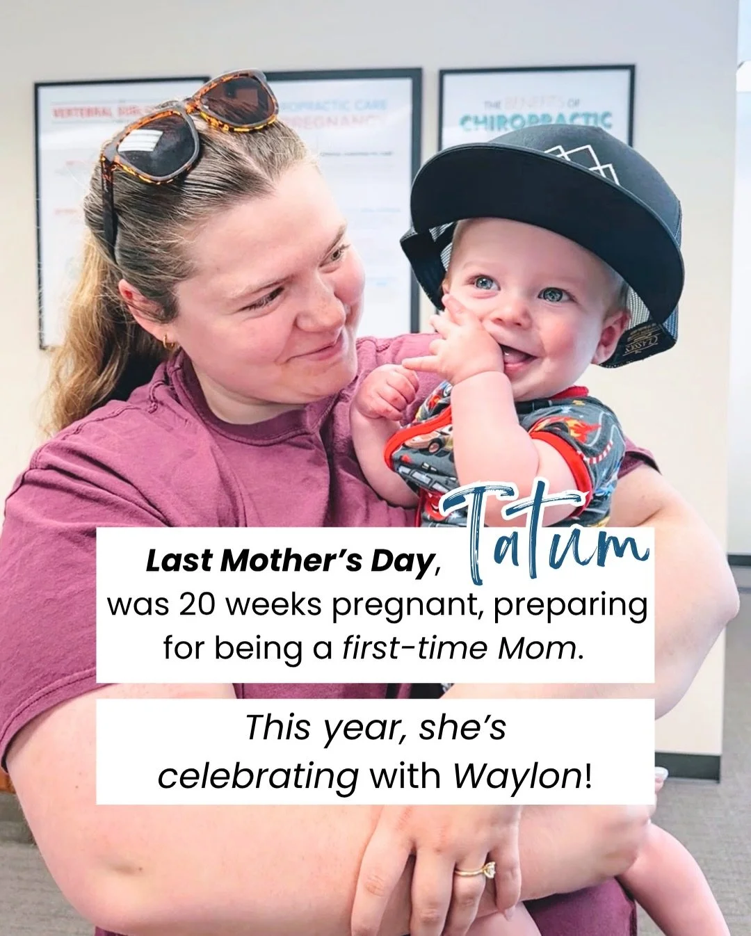 Last Mother&rsquo;s Day, Tatum was 20 weeks pregnant with Waylon 🤍
This year, she gets to celebrate with him in her arms.

We met them earlier this year during postpartum and Waylon&rsquo;s newborn phase after Tatum&rsquo;s mom searched for a PX chi