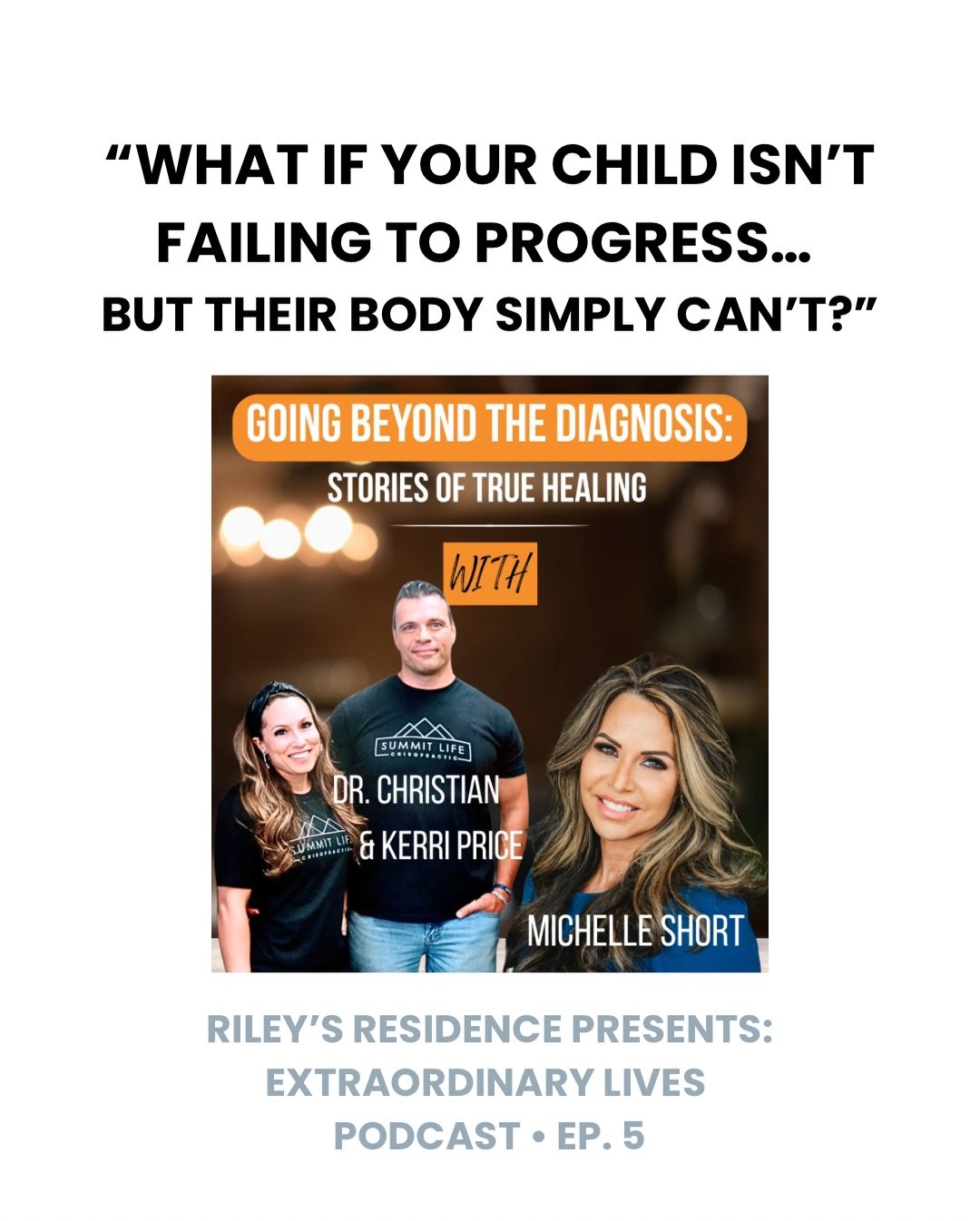 What if your child isn&rsquo;t failing to progress&hellip; but their body simply can&rsquo;t?

This episode is for the parents who feel like they&rsquo;ve tried everything.

Therapies. Diet changes. Supplements. Appointments. Medications. Sensory too