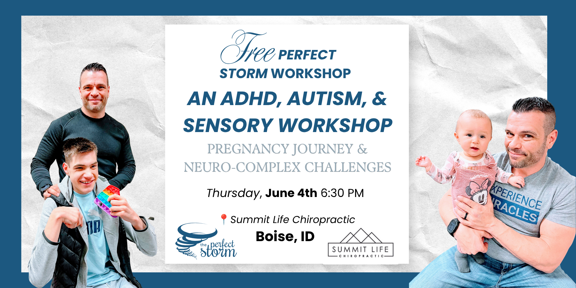 The Perfect Storm Workshop: An ADHD, Autism, &amp; Sensory Workshop