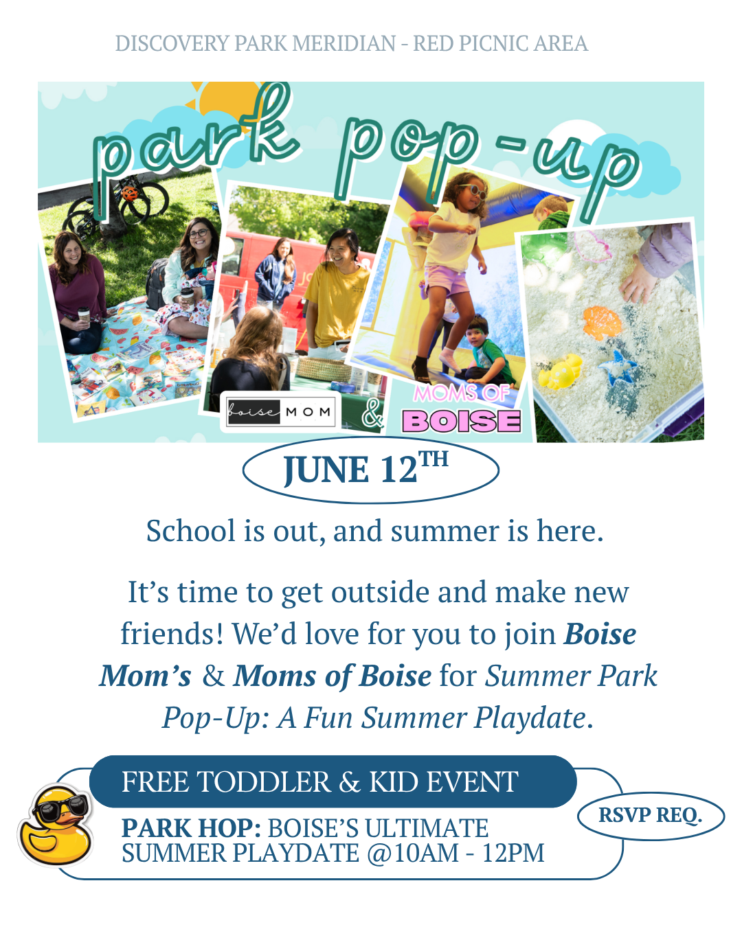Summer Park Pop-Up: A Fun Summer Playdate!
