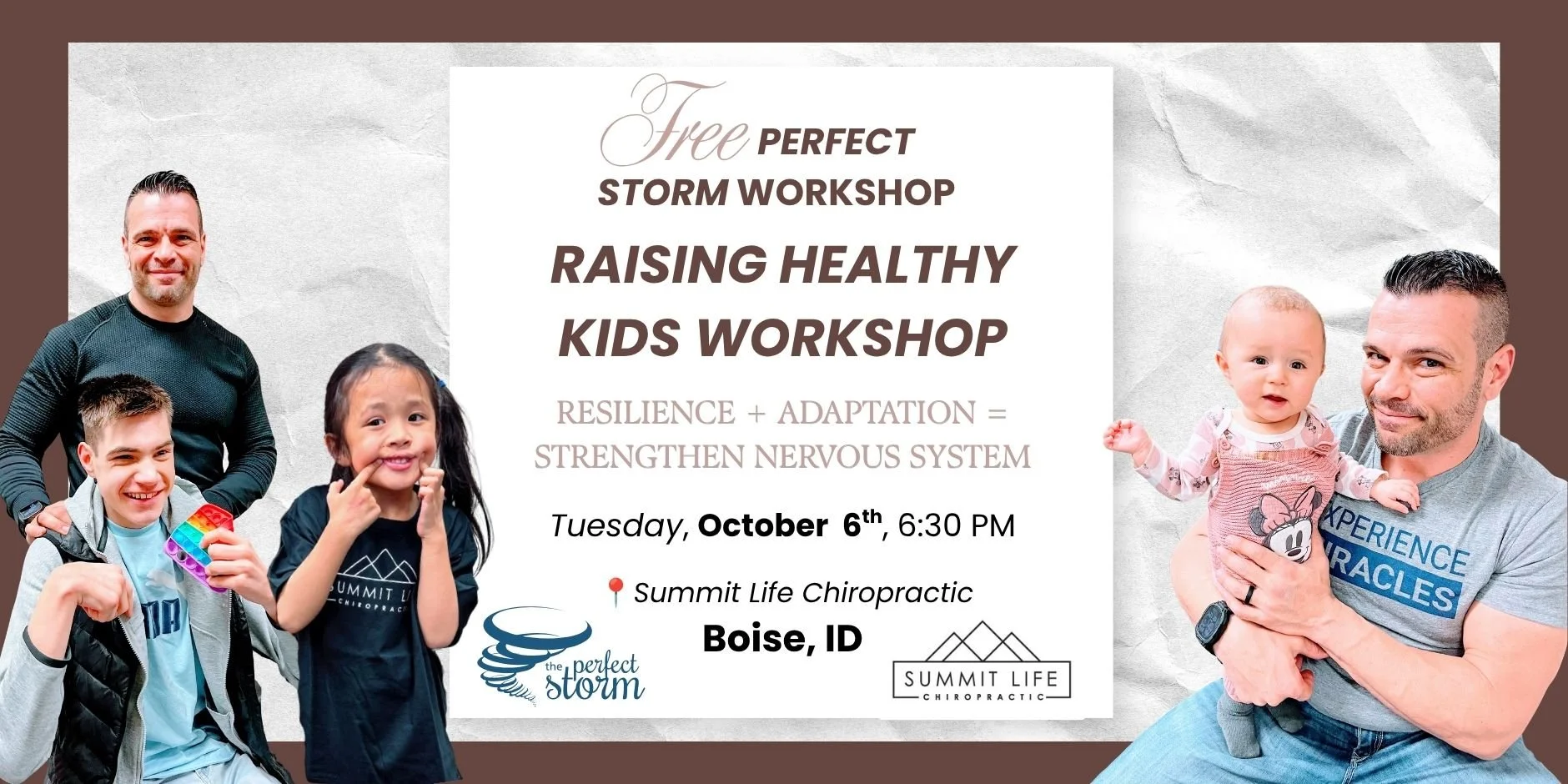 Raising Healthy Kids: Resilience in the Nervous System Workshop