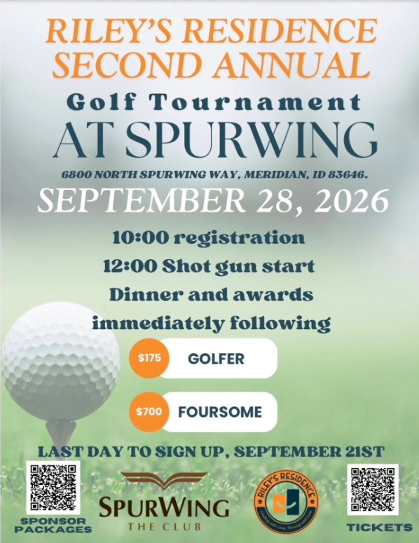 Riley's Residence 2nd Annual Golf Tournament