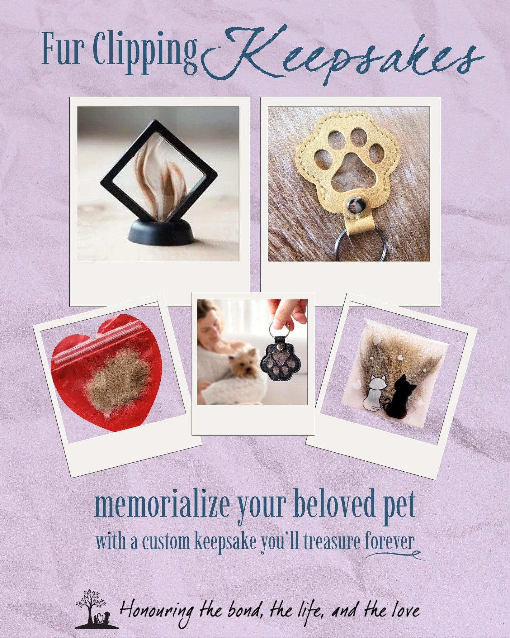 𝐒𝐨𝐦𝐞𝐭𝐢𝐦𝐞𝐬, 𝐭𝐡𝐞 𝐬𝐦𝐚𝐥𝐥𝐞𝐬𝐭 𝐤𝐞𝐞𝐩𝐬𝐚𝐤𝐞𝐬 𝐡𝐨𝐥𝐝 𝐭𝐡𝐞 𝐛𝐢𝐠𝐠𝐞𝐬𝐭 𝐥𝐨𝐯𝐞. 🤍🐾

During a peaceful, in-home goodbye, we can create a variety of meaningful keepsakes &mdash; each one made with care, right in your home, and