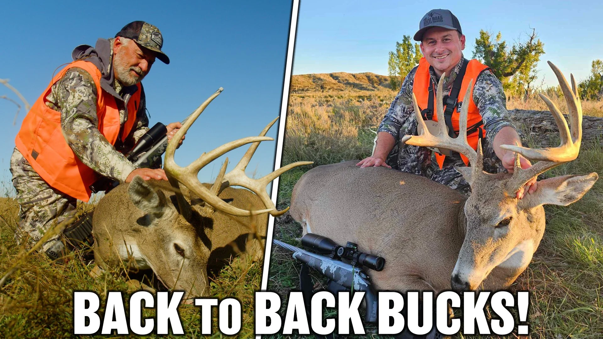 Two Whitetail Bucks Dropped at Long Range