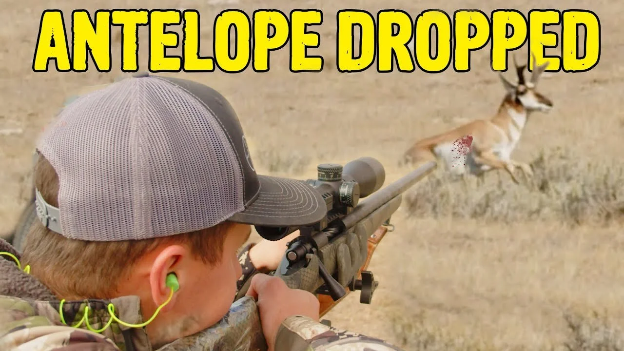 Antelope HAMMERED in Wyoming SPOT N STALK!!!