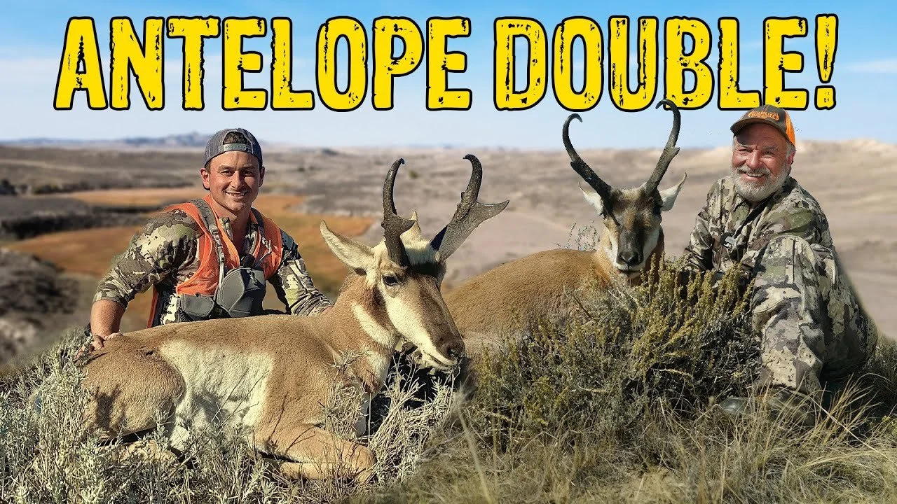 Two Antelope DROPPED in Wyoming!