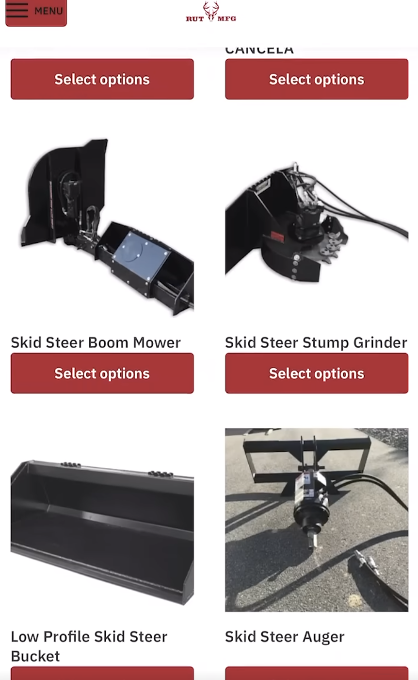 Cutting brush, fast and easy!  @RutMFG ​