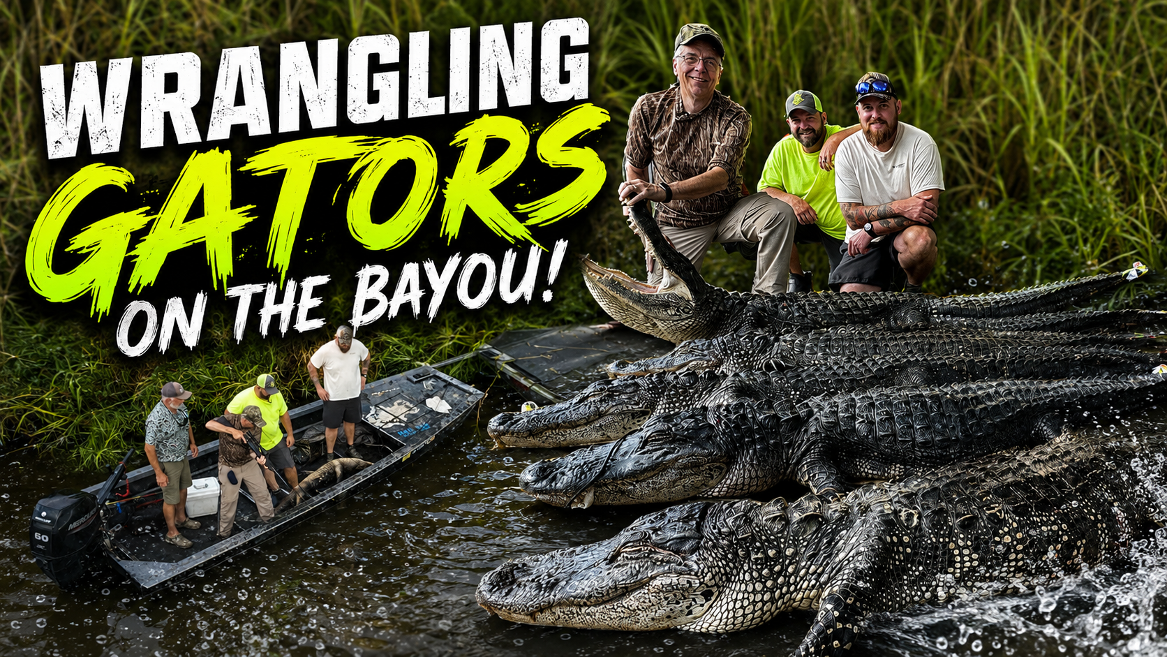 Hunting Gators on the Bayou