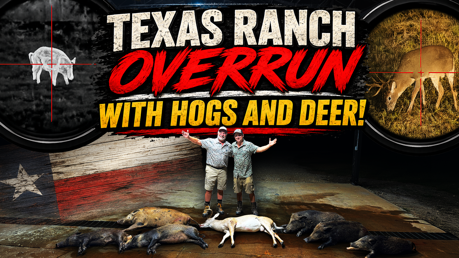 Non-Stop Action on Hog and Deer Hunt
