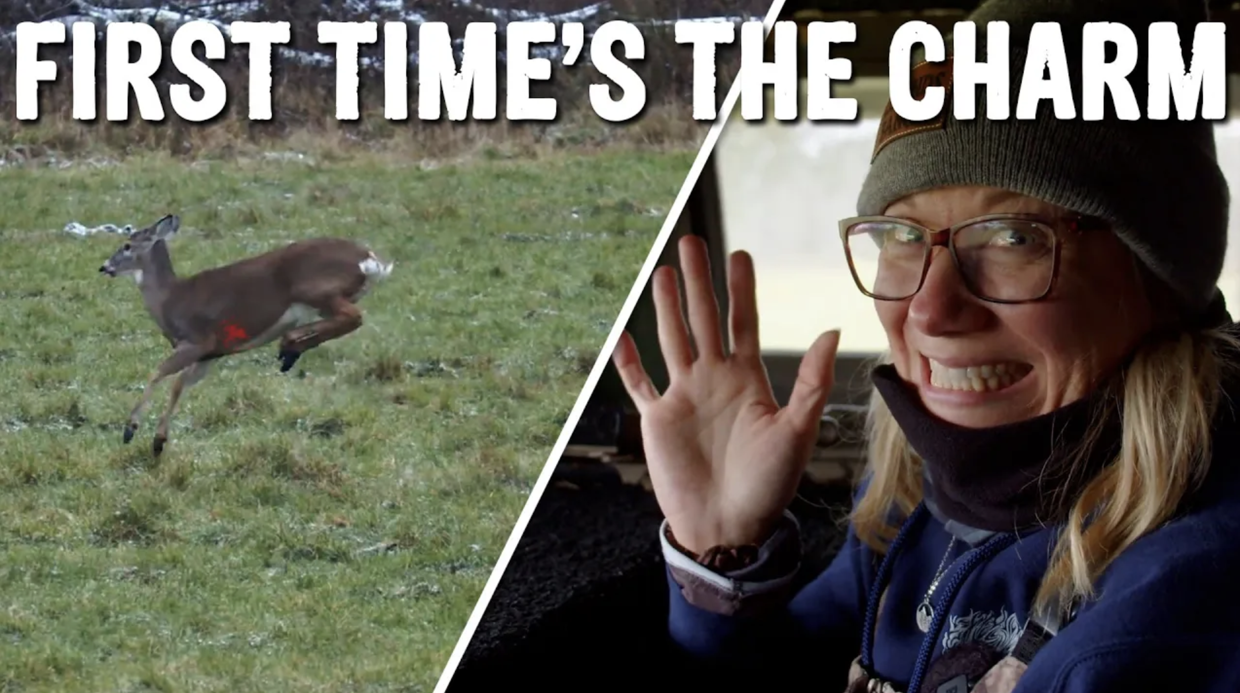 Hunteress' First Hunt! | Legends Ranch Doe Hunt