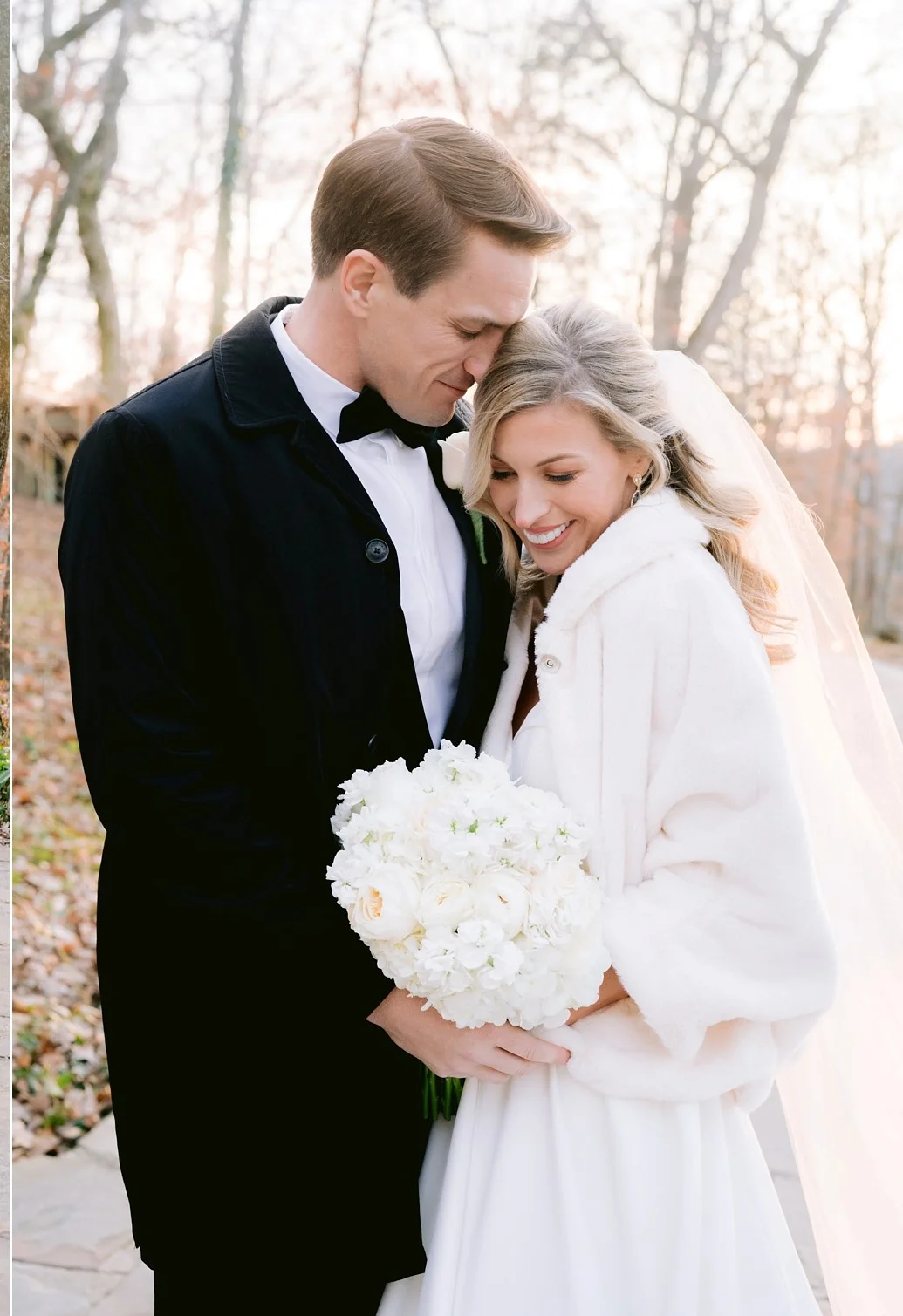 Wedding hair and makeup half updo with soft curls romantic makeup