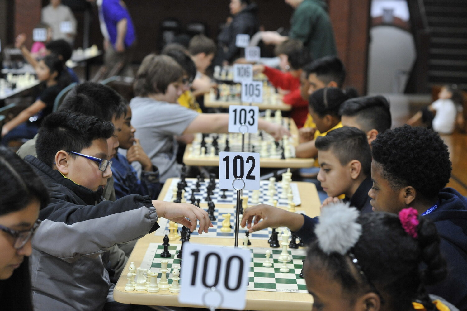 Students compete at 20th Scholastic Chess Tournament