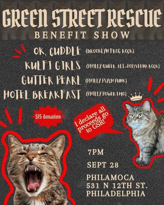 Green Street Rescue Benefit Show
