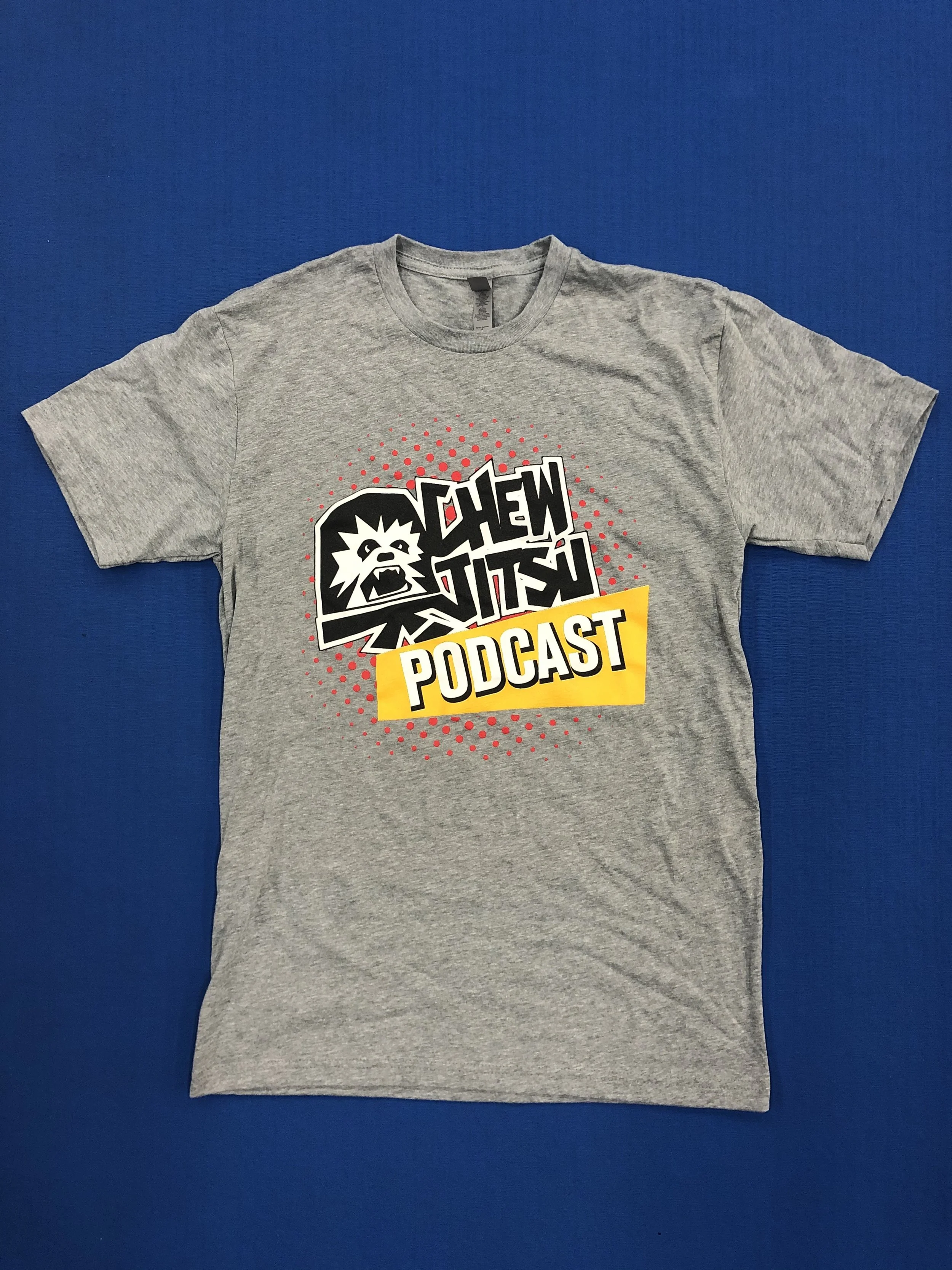 Gray Chewjitsu Podcast T-Shirt