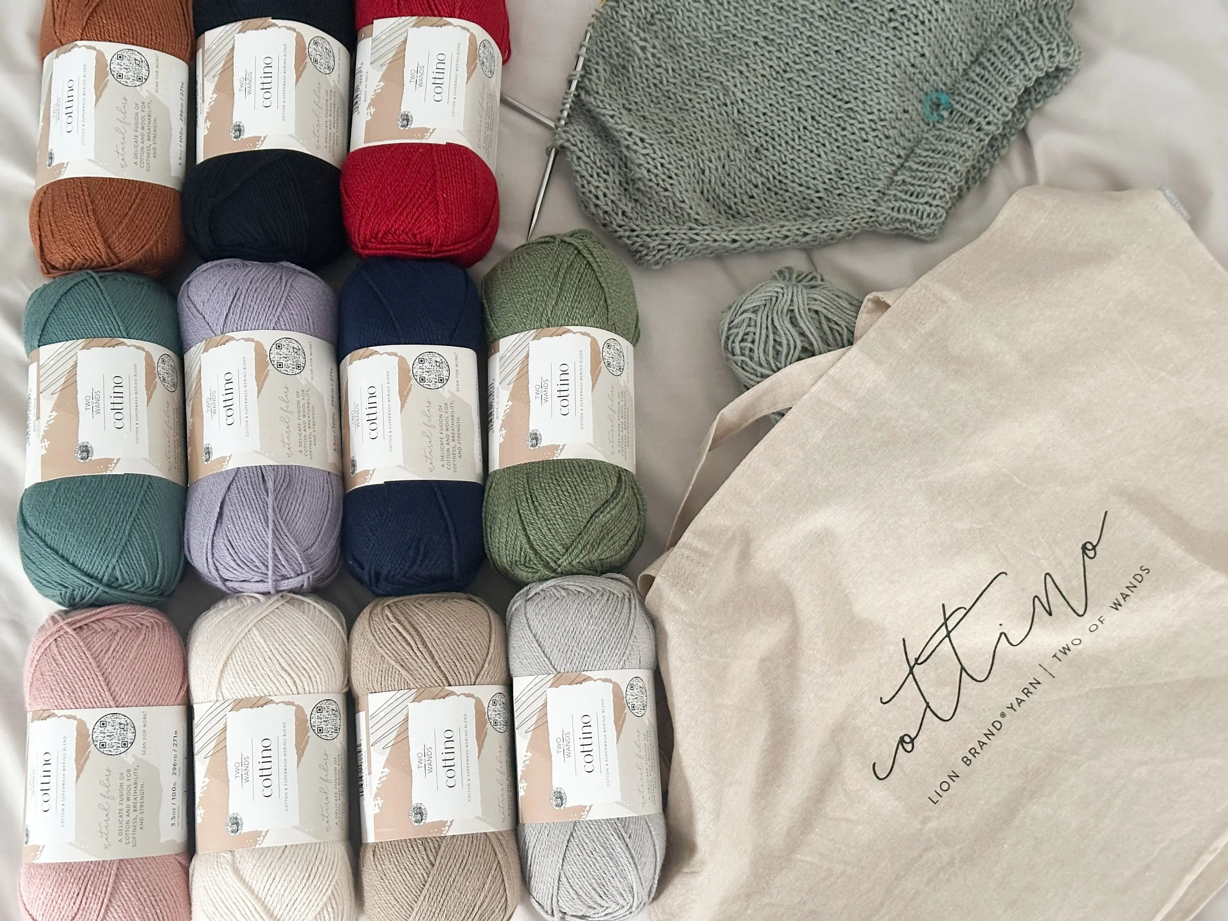 Cottino Yarn Review: A Modern Cotton Merino Blend for Timeless Knits