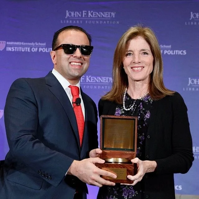 What an incredible honor. Thank you to the @jfklibrary Foundation for selecting me as the 2020 recipient of the New Frontier Award for Public Service. President Kennedy set the standard with his commitment to public service and it&rsquo;s one I will strive to emulate everyday.