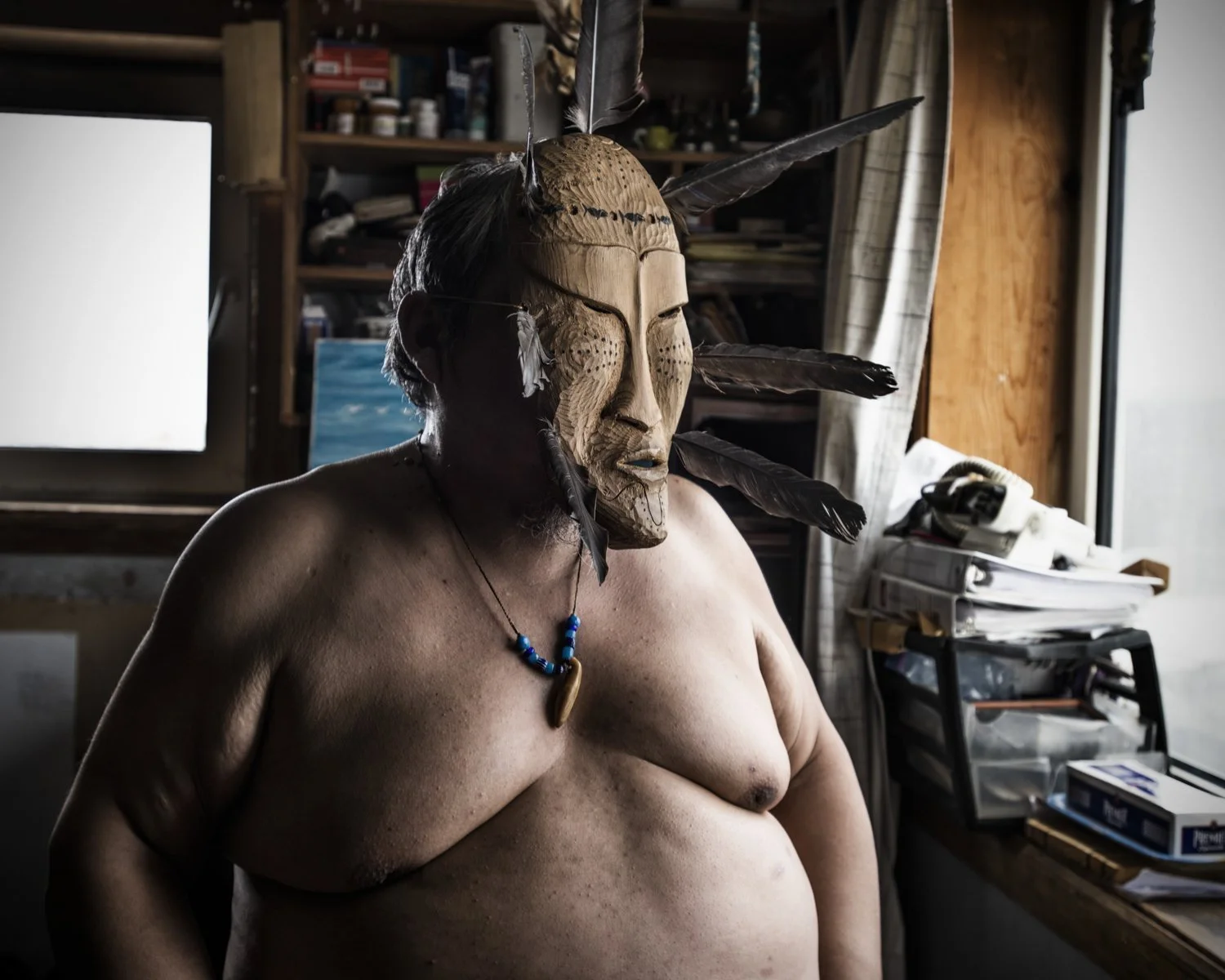 Kadir van Lohuizen Tikigaq – Alaska, US Fine art print on aluminium in frame, 84x124 cm, edition 7+3 AP