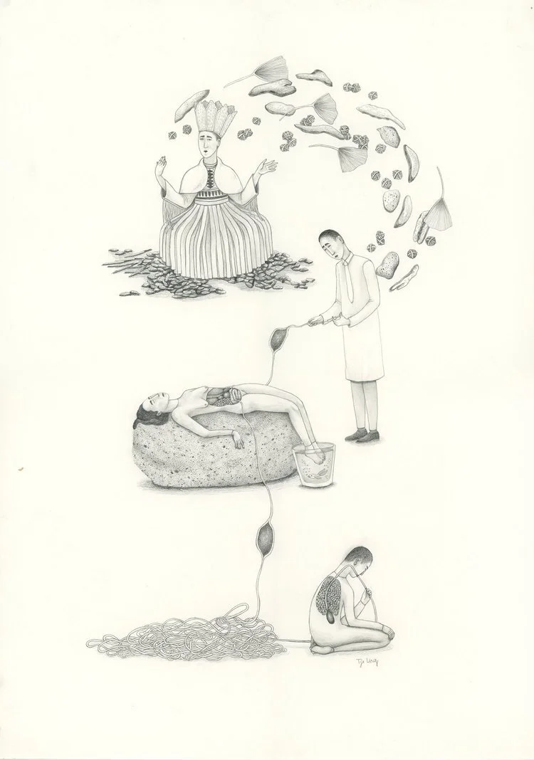 So much of what we do is anti-future, 2015, 51 x 36 cm