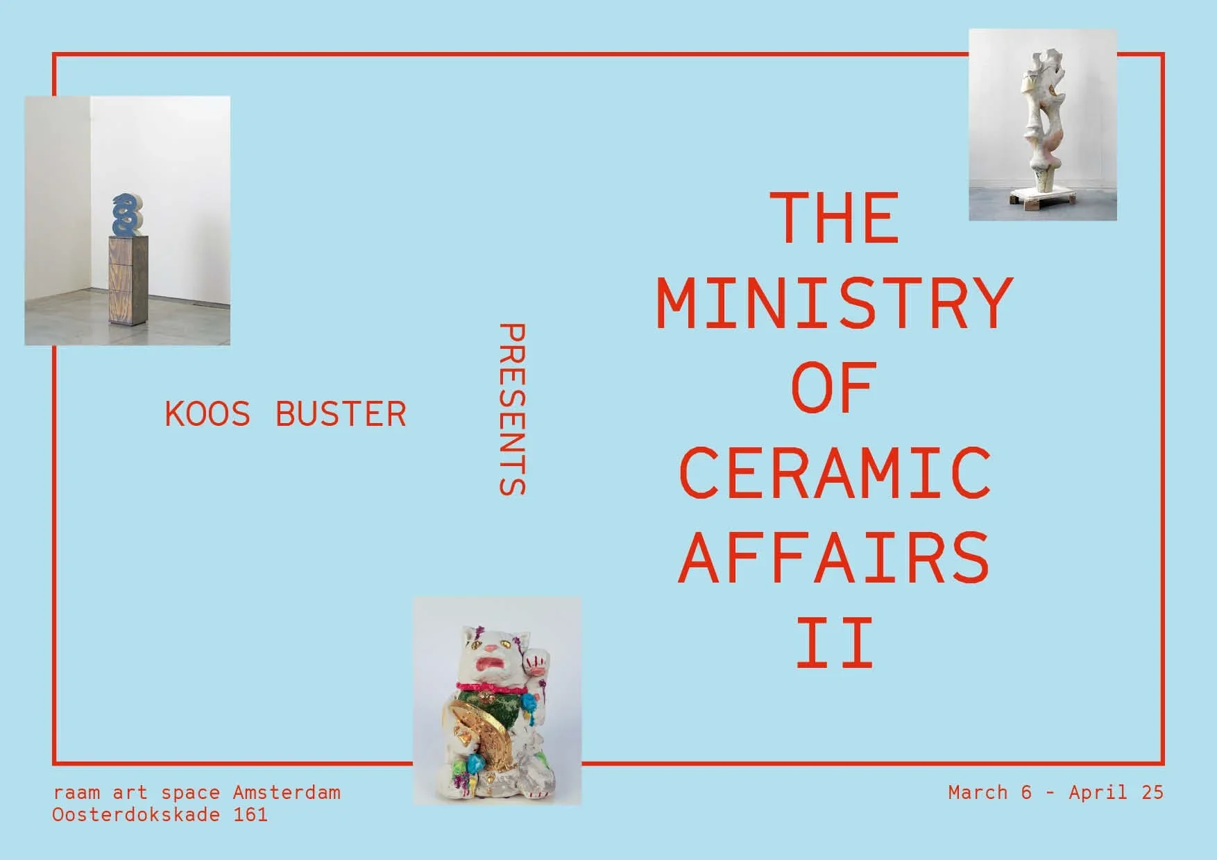 Koos Buster presents : The Ministry of Ceramic Affairs