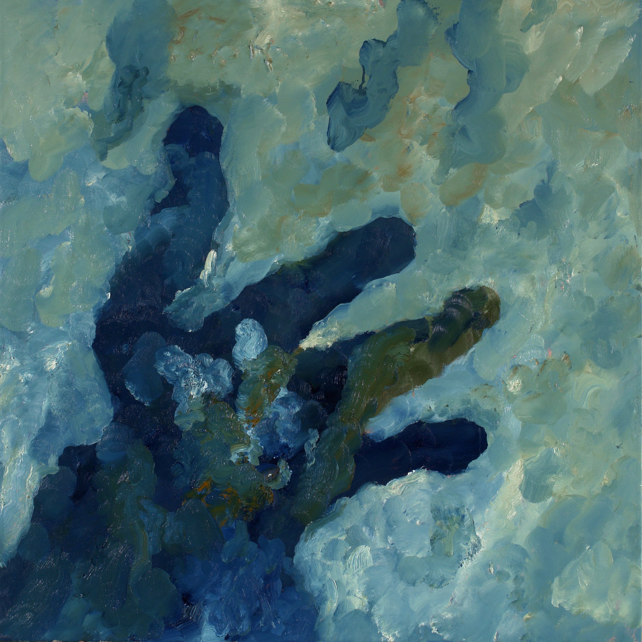  Die Hand, 2006, oil on canvas, 100 x 100 cm 