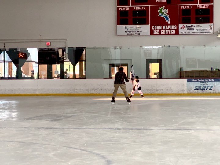 @allan.moore.948 puts his skating and gimbal skills to work during our shoot on the 2023 Anoka Hennepin school district back to school video. We had a blast working with this crew again!