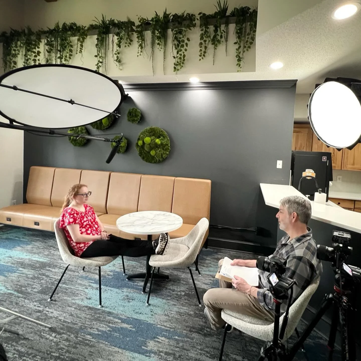 The art of the conversation. 

Our creative director and founder Jeff Brandt has truly mastered this and it might just be the heart of our work that connects us all to your story. 

Here&rsquo;s a scene from filming this week. It&rsquo;s been a whirl