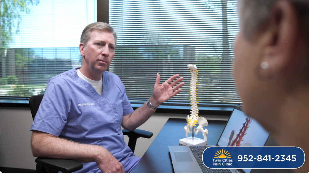 Dr. Will in Pain Clinic Office