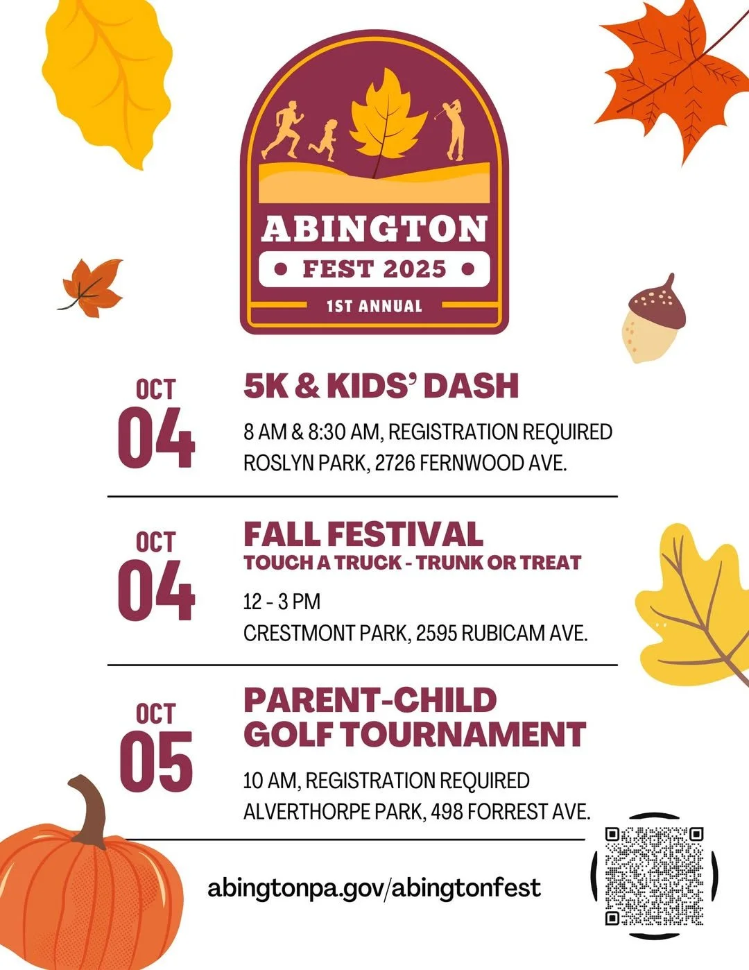 Abington Fest - Parent-Child Golf Tournament