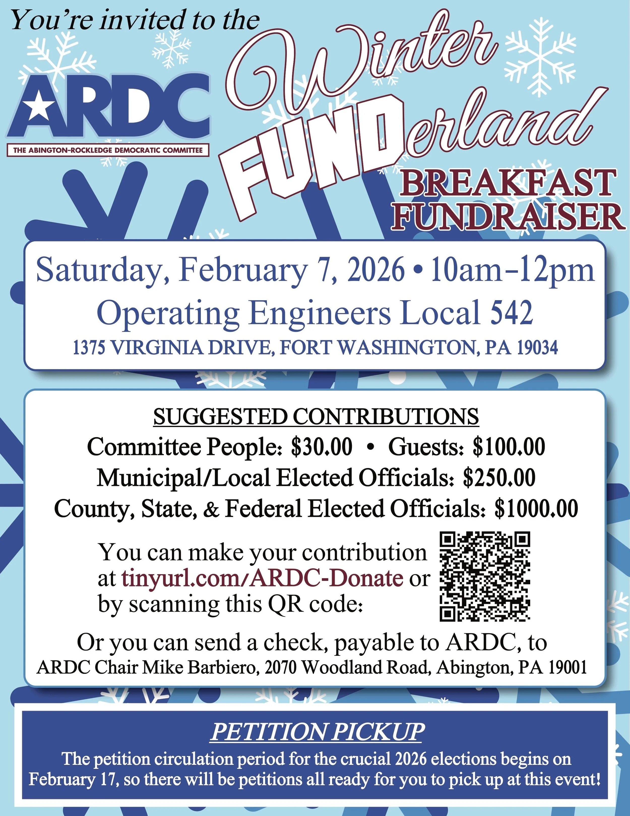 ARDC Breakfast Fundraiser