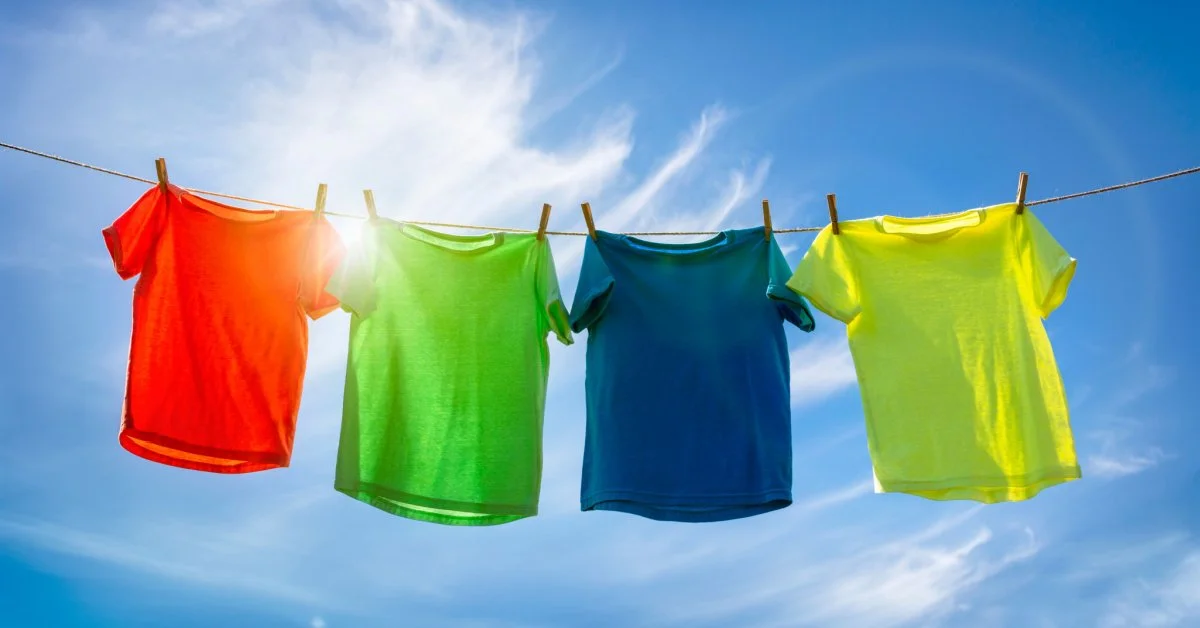 National Hanging Out Day Air Drying Clothes and Saving Energy — The