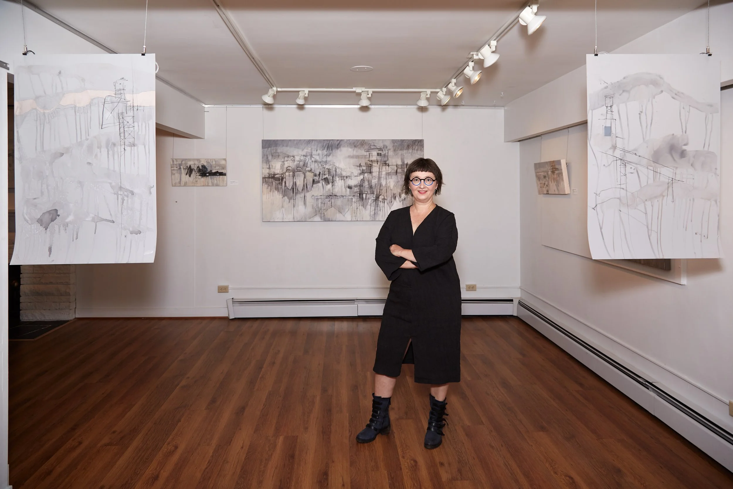 Lori armscrossed DeerLakesoloexhibit photoby JeremyKlassen-JCKStudios.jpg