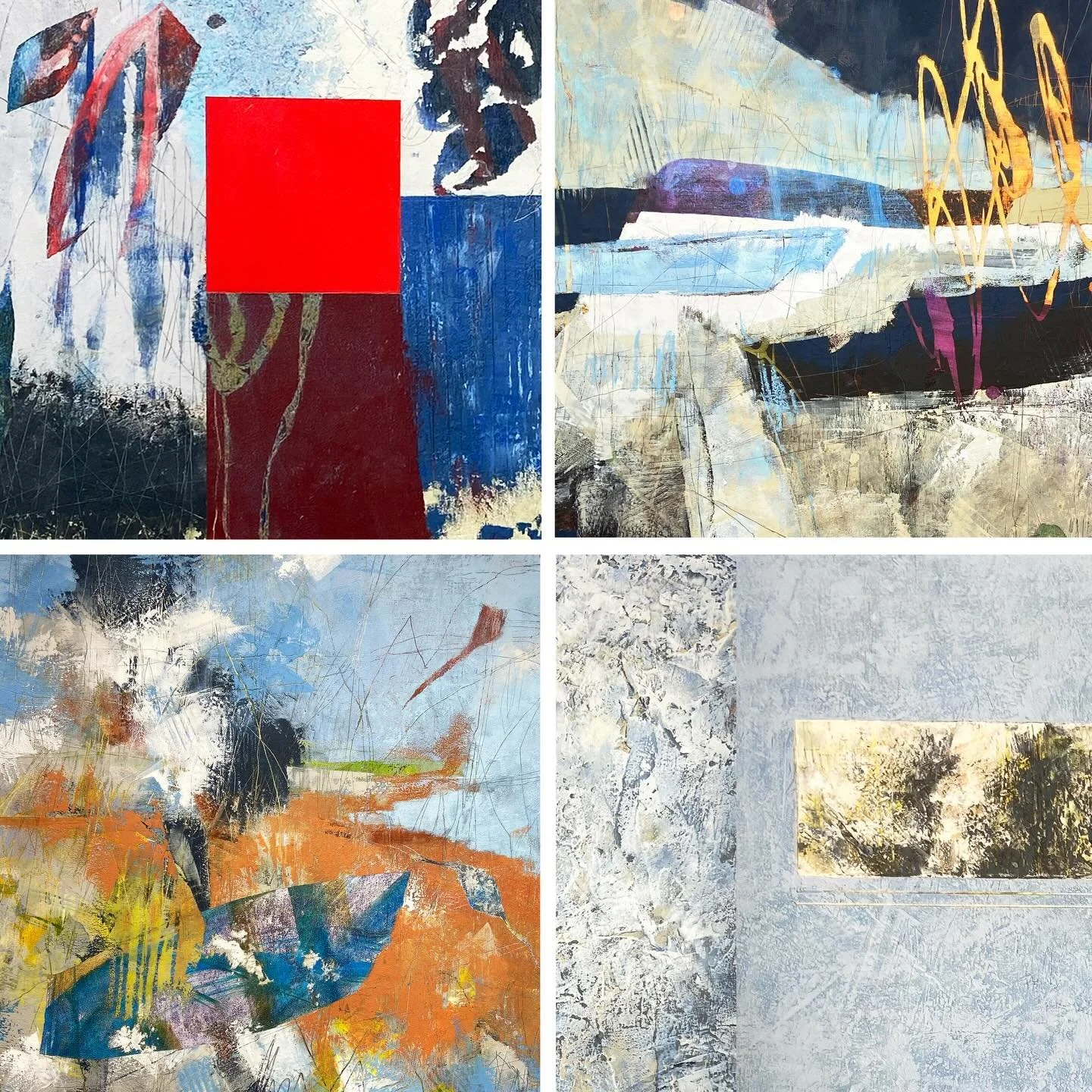 A preview of details of the next four paintings that will be exhibited in my upcoming solo exhibition at @harcourt_house:
&ldquo;Moral Compass&rdquo;
&ldquo;The Truth Is Not Drawn On Any Map&rdquo;
&ldquo;Talismans Of Place&rdquo;
&ldquo;Inner And Ou
