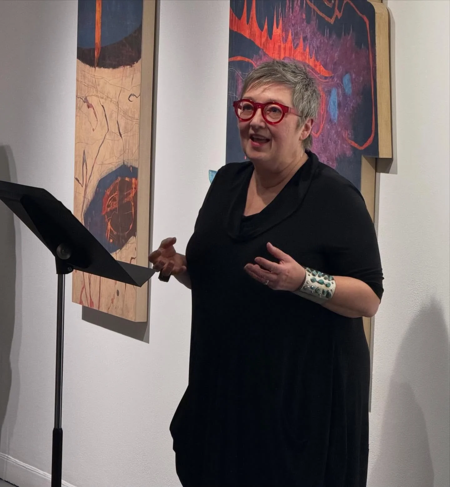 Many thanks to @harcourt_house and everyone who came out to the opening reception of my solo exhibition &ldquo;Mappae Mundi&rdquo; Friday evening. So many friends, family and collectors amongst the almost 100 people in attendance.  You really made it