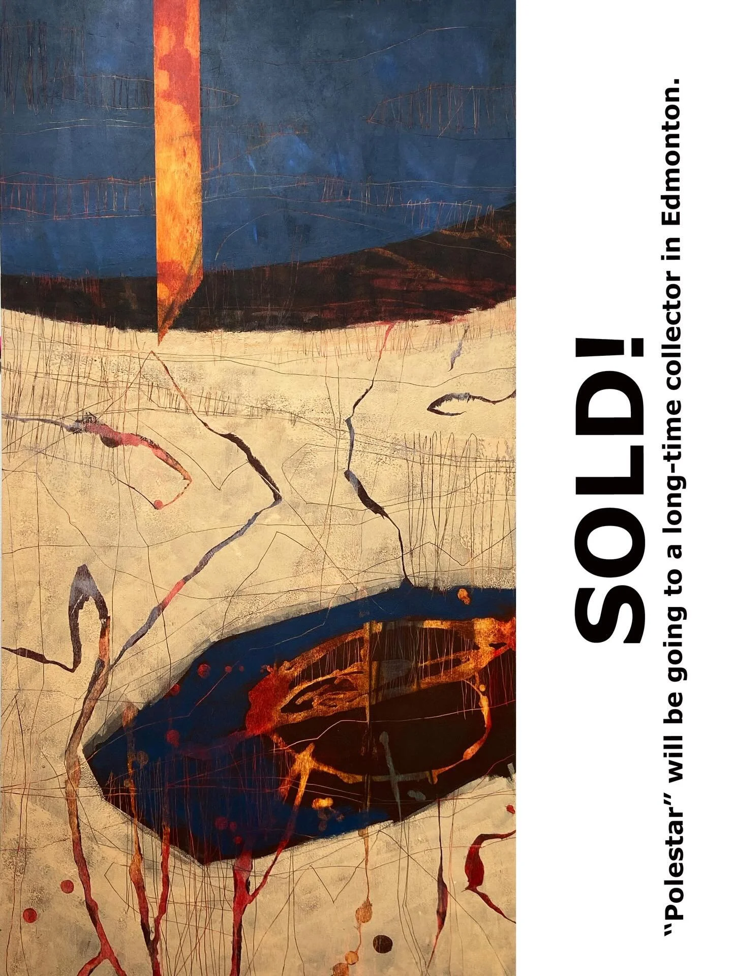 Very happy that this painting will be going to a long-time collector after my solo exhibition at @harcourt_house closes later this month. As sometimes happens, two long-time collectors of my work were interested in the same piece - always glad when t