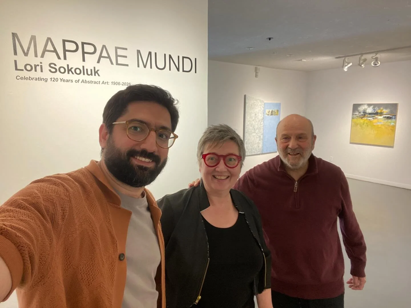 And that&rsquo;s a wrap! Thank you to @harcourt_house, Jacek, Marija and Mohammad, Giuseppe Albi whose work was in the adjacent gallery, and everyone who came out to see the show!

#lorisokolukart #edmontonarts #canadianabstractartist #contemporaryca