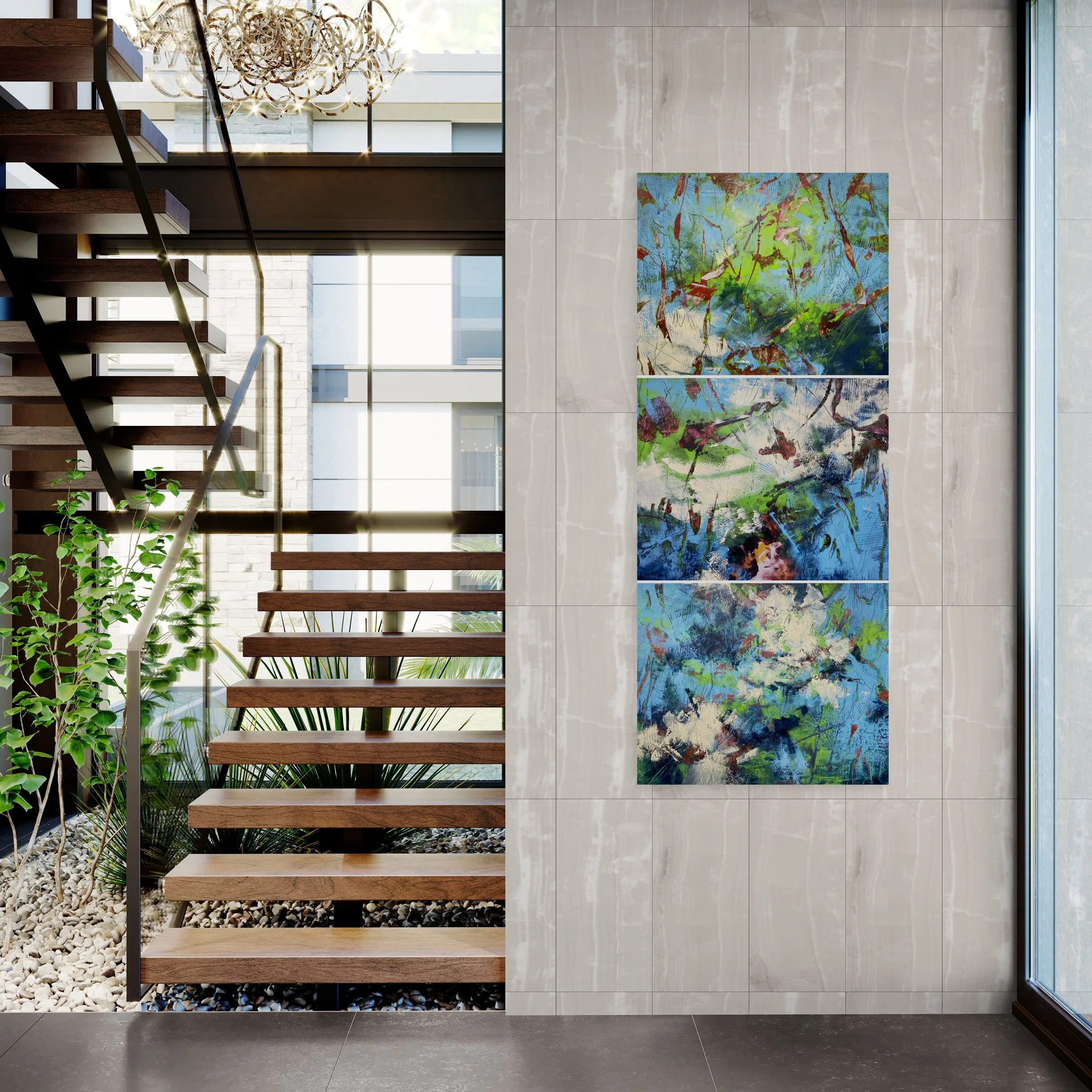 Pilgrimage-The-Lake-Lori-Sokoluk-Mappae-Mundi-insitu2 stair.jpg