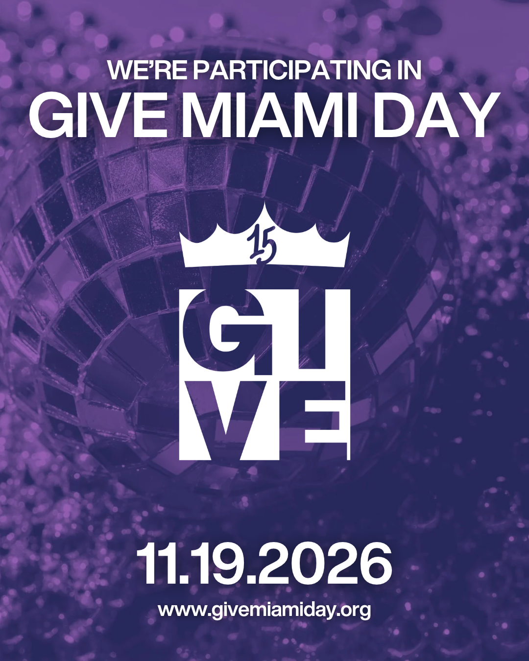 Give Miami Day: November 19, 2026!