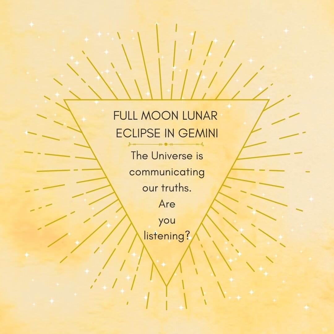 Full Moon Lunar Eclipse in Gemini
