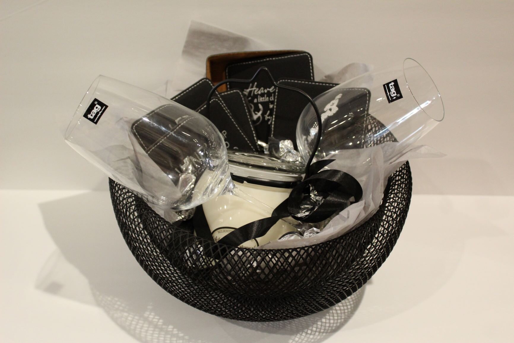 Wine Me Down Gift Basket