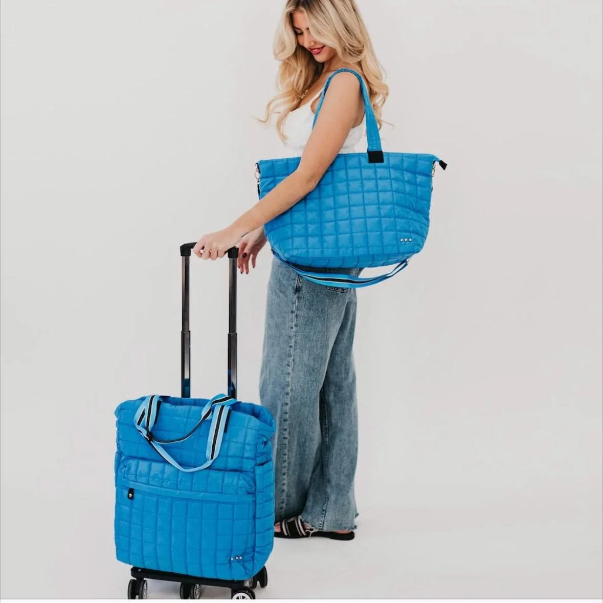 We love these travel bags and you will too!  The perfect Christmas gift!  Grab yours before they are gone!  And we love to wrap!  Moonlight Madness 🎃 Thursday 10/30 downtown Emmetsburg!  And we are here til 7:00 pm. Make the trip! 🎉