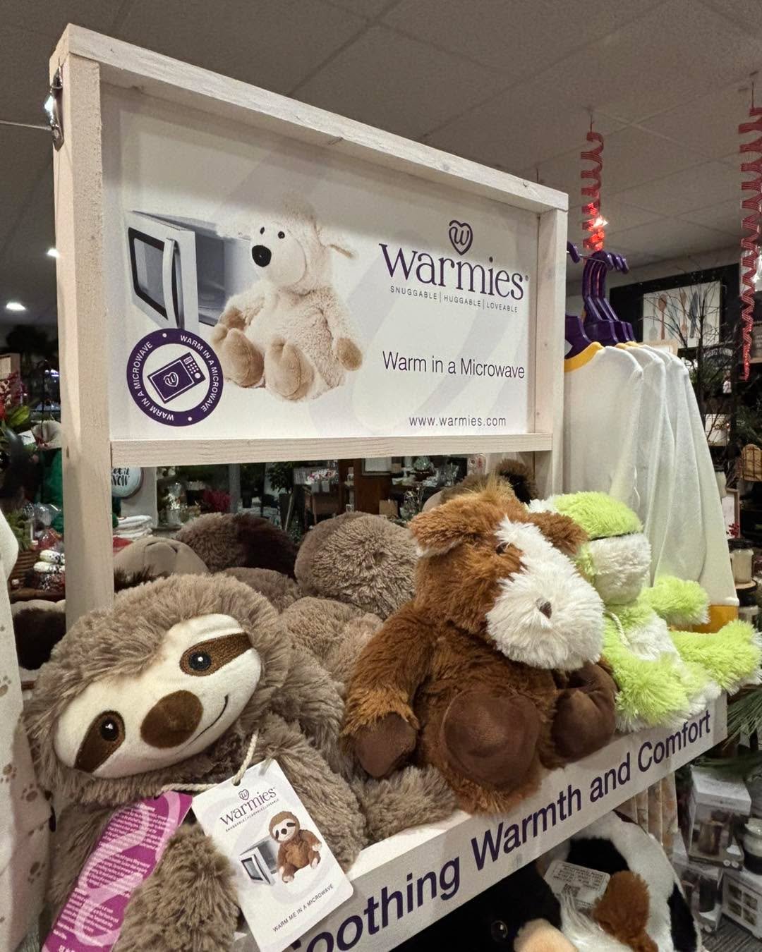 Warm cuddles for the perfect bedtime buddy!  Warmies!  Love these!