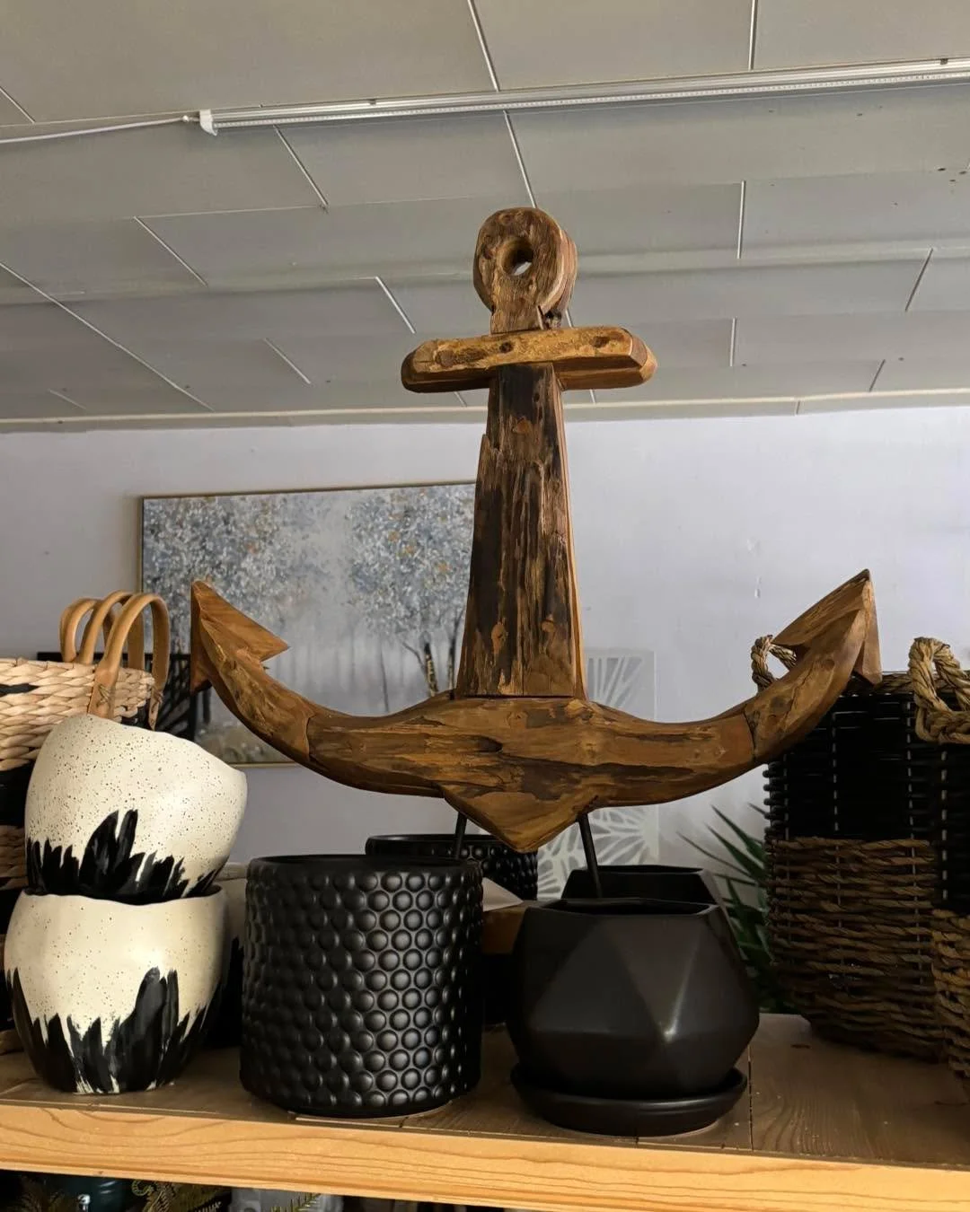 Love these anchor and sailboats&hellip;just  arrived and one didn&rsquo;t make it to the shelf😳 such timeless pieces.