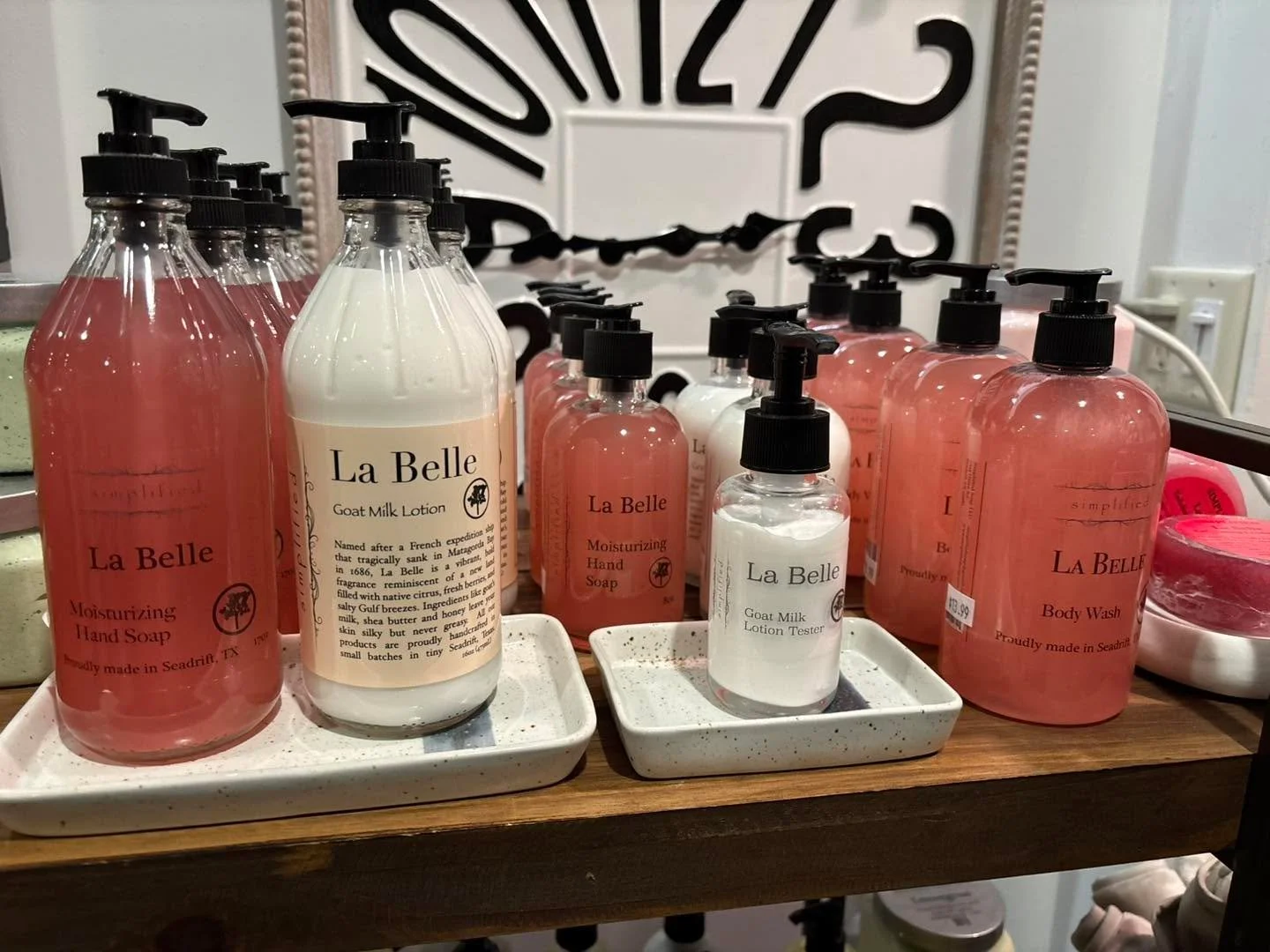 Our shipment has arrived and we are all restocked!  The new scent for Spring is lemongrass!  This just may have become my favorite..it&rsquo;s so fresh!  We have also added all the soap refills!  If they make them we added them❤️. Samples are availab