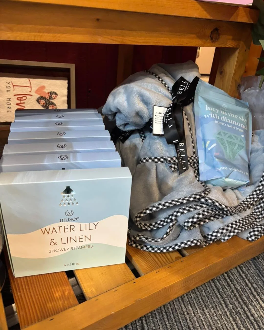 Restock of Musee!  Shower steamers and bath balms!  They smell so good!  And a perfect Valentine for the littles-they love the bath balms.❤️❤️