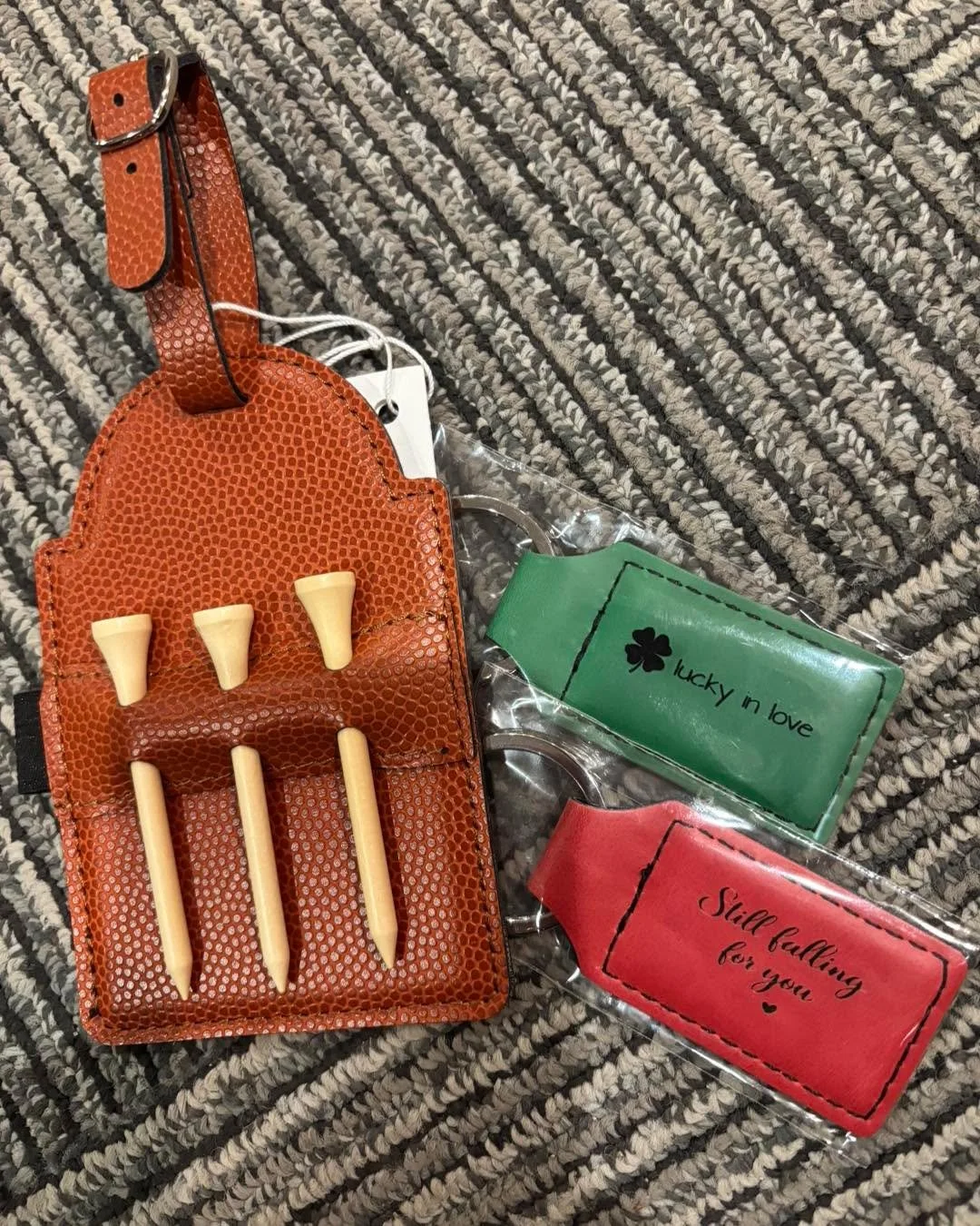 Warm temps today give us hope the clubs will be swinging soon!  A few fun items for that special Dad who loves golf ⛳️ Happy Valentine&rsquo;s Day❤️