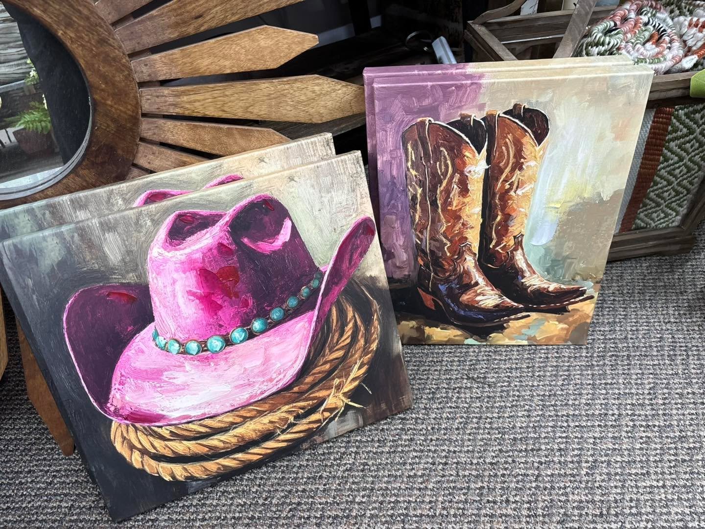 A couple new prints for my cowgirls!  So fun!! You will find these in the &ldquo;Farming section&rdquo; at Blossoming Creations❤️