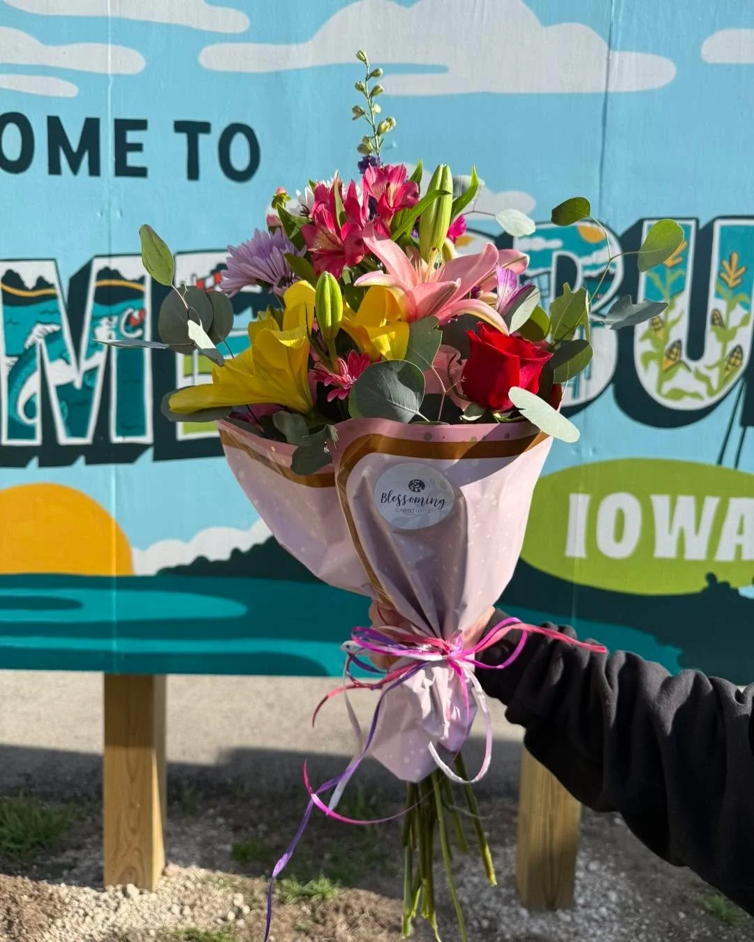 Double the blooms, double the fun 🌸🌿
Your favorite floral &amp; gift shop is open in downtown Emmetsburg  AND the garden center is ready for you today&mdash;come get your hands a little dirty (and your arms full 💐). And just a reminder anything pu